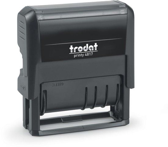 Trodat tekststempel met datum Printy 4817 | Frans