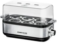 Rommelsbacher ER 600 Eierkoker - 6 Eieren - 400W - RVS/Transparant