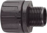 HellermannTyton 166-21015 HG28-S-PG21 Slangbevestiging Zwart PG21 22.80 mm Recht 1 stuk(s)