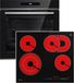 Cuisinière: four encastrable 60cm EB8019EDP + plaque électrique 59cm CH5901AL