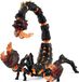 Schleich Scorpion de lave figurine, une figurine fantastique avec des parties mobiles et rotatives, un jouet monstre pour enfants à partir de 7 ans, Schleich 70142 Eldrador