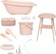 Bébé-Jou 7-Delige Badset Sense Pale Pink - Roze - Met standaard