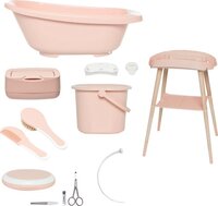 Bébé-Jou 7-Delige Badset Sense Pale Pink - Roze - Met standaard