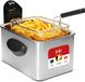 Frifri Expert Duofil F5848DUO Frituurpan 4,5L | 3200W | DUOFIL Anti-Geur & Anti-Vet Filter | Geborsteld Aluminium | Koude Zone | Made in Belgium