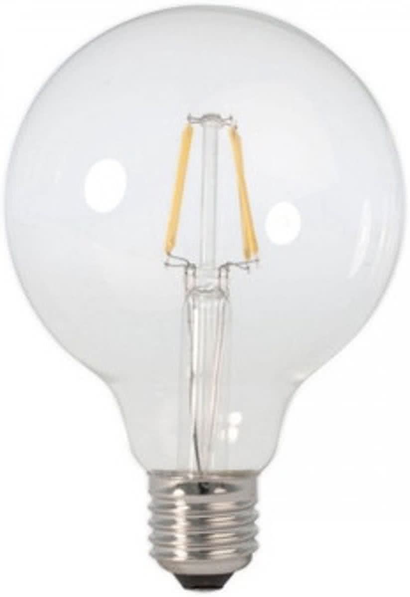 Groenovatie E27 LED Filament Globelamp 4W Warm Wit Dimbaar