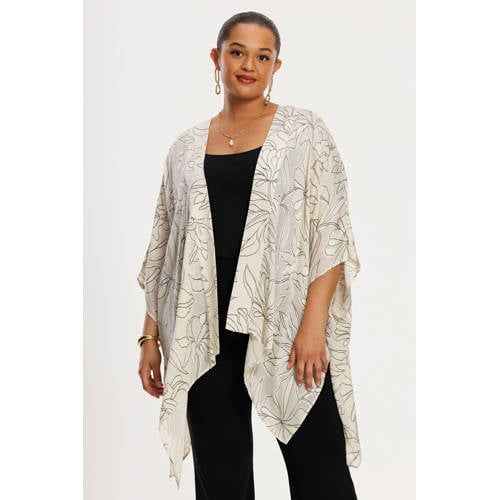 YOEK viscose vest Plus Size - ecru