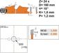 CMT Schulp-en afkortzaag - Zaagblad - Zagen - 1 Stuk(s)