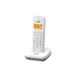 SPC Keops - Draadloze telefoon met verlicht display, beller-ID, 50 contacten, eco-modus, gap-compatibiliteit, datum en tijd op het scherm, wit