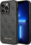 Guess 4G Back Case - Geschikt voor Apple iPhone 14 Pro Max (6.7") - Grijs
