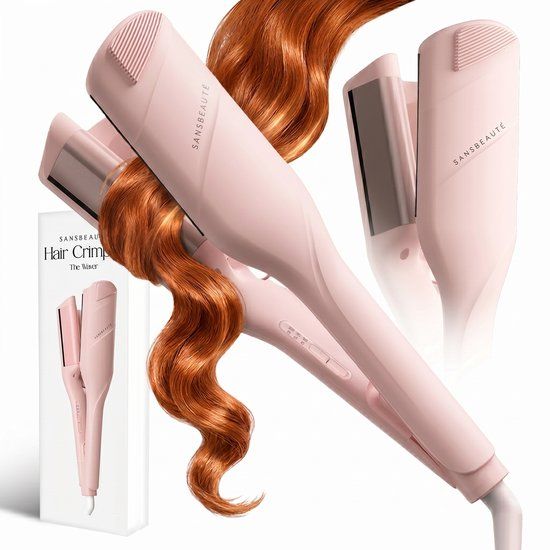 Sansbeauté® Wave Krultang 32mm - Wafeltang - Keramische Haarkruller