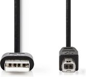 Nedis CCGT60100BK20 USB-kabel 2m Zwart