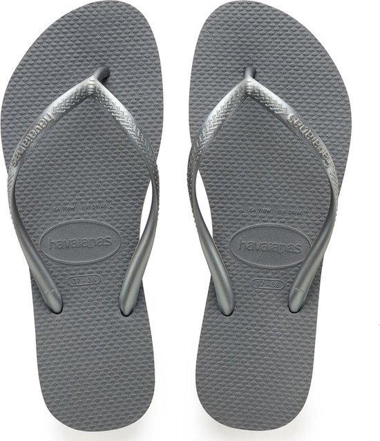 Havaianas Slim steel grey slippers dames