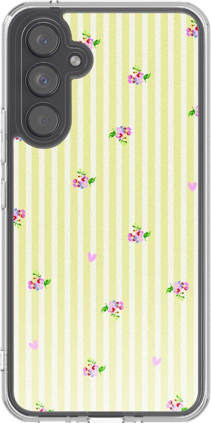 imoshion Hoesje - Geschikt voor Samsung Galaxy A54 (5G) - Design hoesje - Garden Stripes