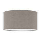 EGLO Pasteri Pro Abat-jour Ø450 H280 Taupe