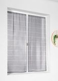 LINDER Glazen met koorden, polyester, grijs, 160 x 70 cm
