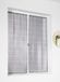 LINDER Glazen met koorden, polyester, grijs, 160 x 70 cm