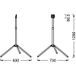 Ledvance LED Bouwlamp | 10W 6500K 900Lm | 865 IP65 | WORKLIGHT VALUE TRIPOD