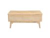 ALDA Table basse rectangulaire bois clair manguier massif L100 cm