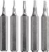 KWB Micro Bit Zeskant 0.7, 0.9, 1.3, 1.5 en 2.0 - Lengte 28 mm - 4 mm Zeskantschacht - 5 Stuks