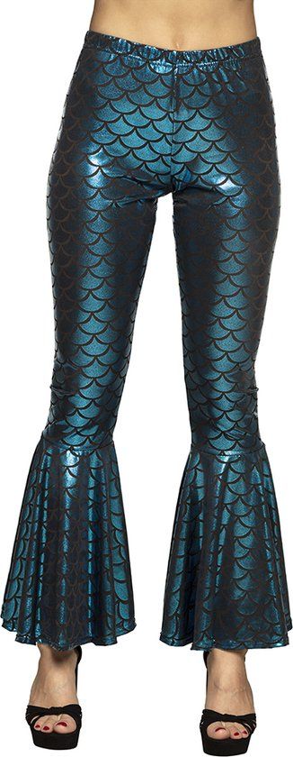Boland - Flarebroek Zeemeermin M - Vrouwen - Multi - Polyester - Handwasbaar