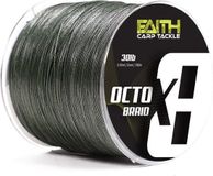 Faith carp tackle Faith OctoX8 Braided Line - Green - Gevlochten Lijn - 30lb - 0.20mm - 1000m