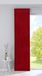 Gardinenbox Milano 203571 Verduisterend paneelgordijn, fluweel, ondoorzichtig, verzwaringsstang, rood, H x B 245 x 60 cm