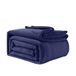 Good Nite Fleece deken pluizige dekens 150 x 200 cm plaids voor banken zachte grote dekens en plaids voor volwassenen, warm, machinewasbaar (marineblauw, tweepersoons)