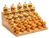 Merkloos 6-Tier Voedselspies Houder voor Culinaire Presentaties