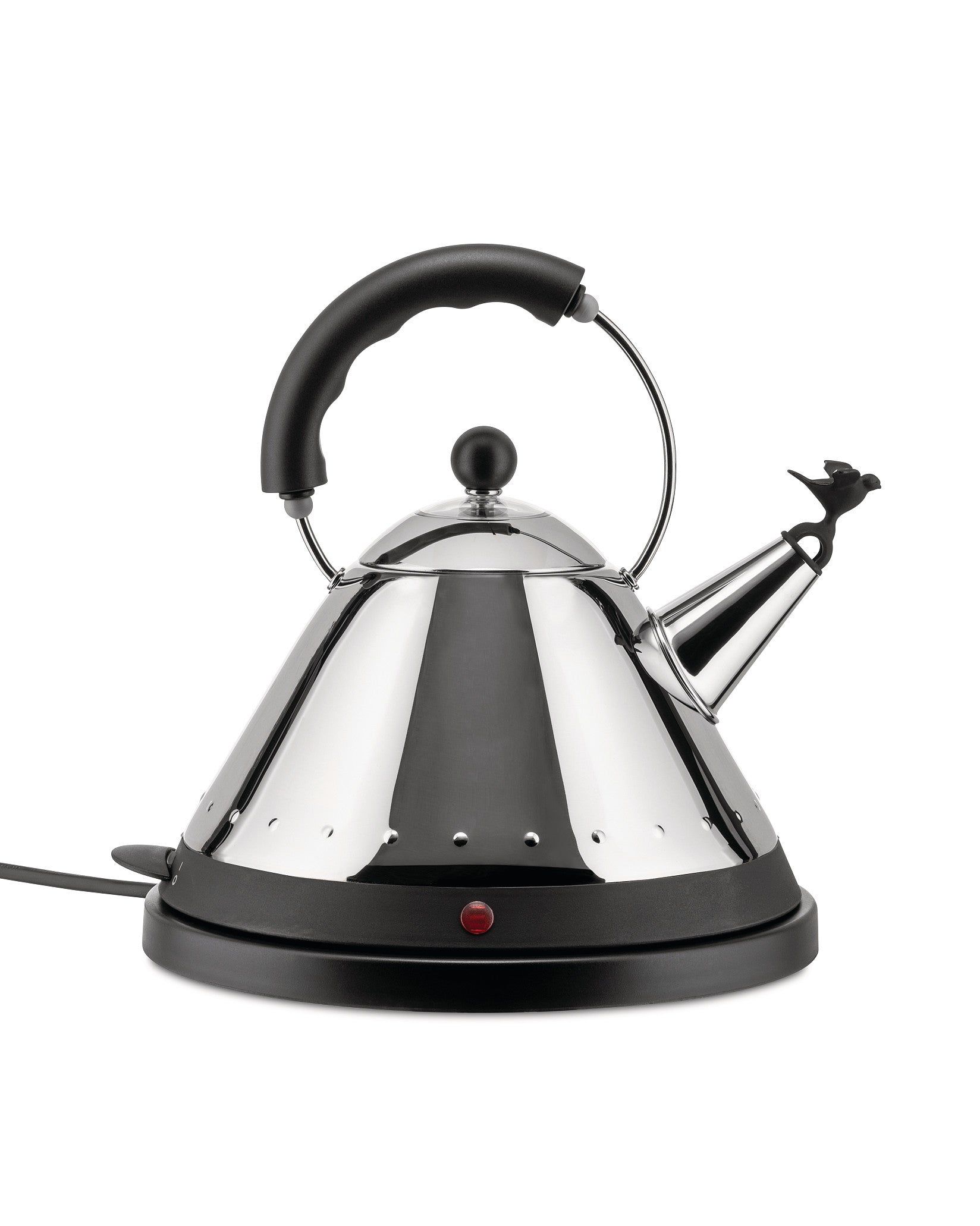 Alessi MG32 B Waterkoker - Zwart/RVS - 1.5 liter