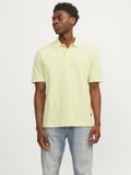 JACK&JONES JPRCCWILLIAM WASH SS POLO SN Heren Polo S Pale Lime Yellow Katoen