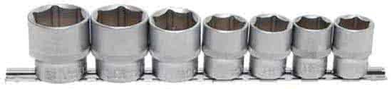 BGS Doppenset 1/2 7 delig 6-kant 20 - 32 mm 9108