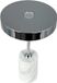 Dyberg Larsen Starlight LED oplaadbare tafellamp chroom met wit marmer