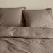 NOUS Living katoenen 2-persoons dekbedovertrek 200x200 cm - taupe