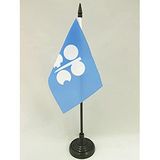 AZ FLAG Tafelvlag Organisatie van olie-exporterende landen 15x10 cm