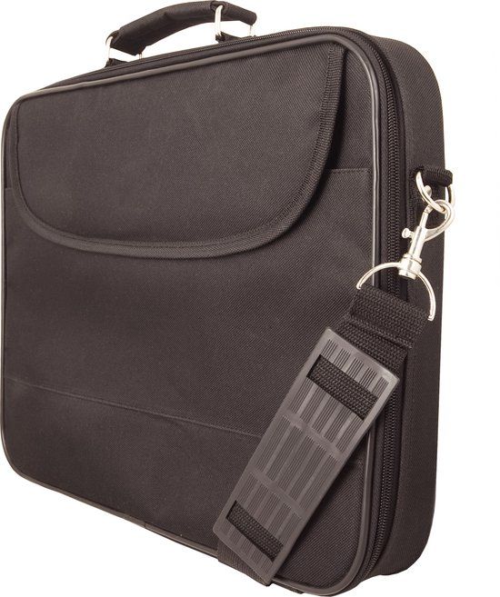 Urban Factory ADDISON Active bag tot 14,1 inch, Aktetas, Polyester, Zwart