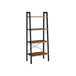 Vasagle Boekenkast - Vintage Kast - 137,5 x 56 x 34 CM - Industriële Kast