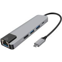 On Earz Mobile Gear ONEARZ M HUB USB-C 5IN1 SILVER