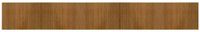 vidaXL - Vloerkleed - rechthoekig - 70x500 cm - bamboe - bruin