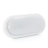 VoltShine Sferische led-wandlamp 12 W met 360 graden PIR-sensor voor buitengebruik. IP54, bestand tegen water en stof en biedt een intens licht van 6000 K voor een efficiënte en duurzame verlichting