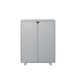Icecat 1898 Commode basse Vidja Laqué gris