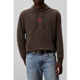 Calvin Klein Ls 350terry Micro Beluga Maat: XL | Sweaters Outlet | Heren | Bruin