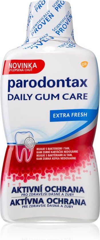 Periodontax Daily Gum Care Extra Fresh Mouthwash - 500ml