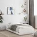 Maison Exclusive - Lit avec rangement et tiroirs, en bois stratifié, couleur blanche