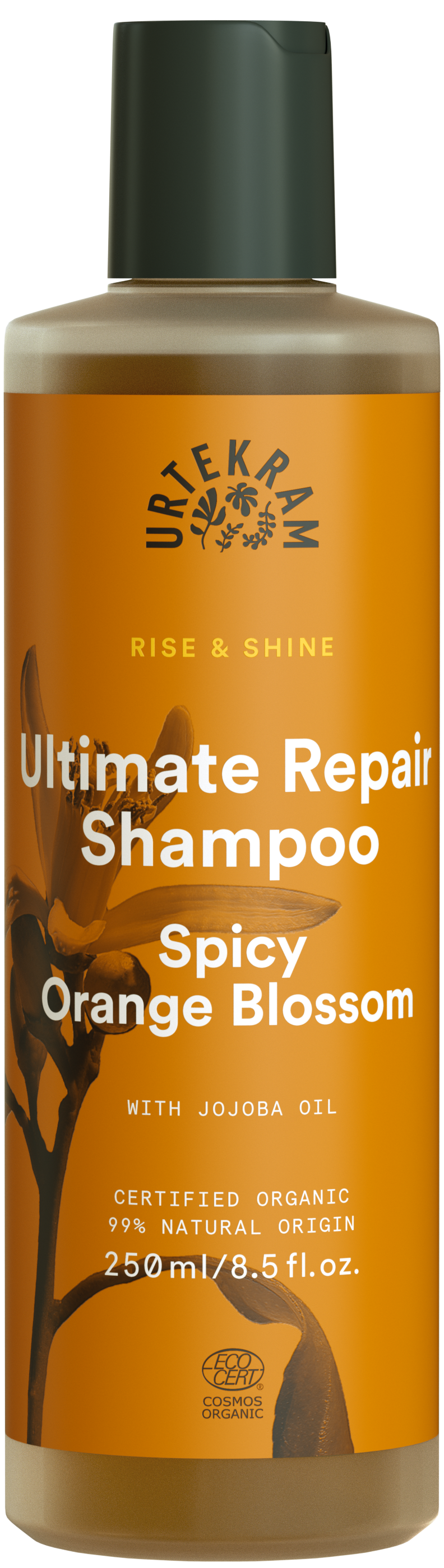 Urtekram Rise & Shine Spicy Orange Blossom Shampoo - 250 ml