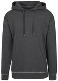 Build Your Brand Oversize Hoodie Charcoal (Heather) Maat XL