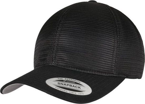 Urban Classics Flexfit - YP CLASSICS 360 OMNIMESH CAP black one size - Zwart