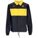 Coach Jacket Nba-lightweight men's jacket loose fit black/yellow/field purple/yellow