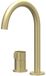 IVY Tribe Wastafelkraan - 2-Gats Bladmontage - Geborsteld RVS 316 Mat Goud PVD