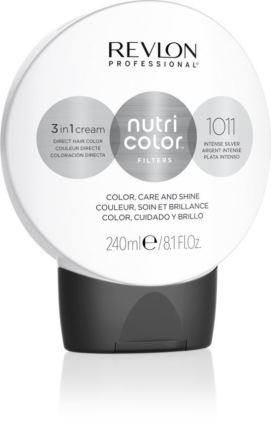 Revlon Professional Revlon Nutricolor 1011 Intense Silver Crèmespoeling 240ml
