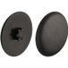 Häfele Cache IS25 pour vis pour plaques de serrage TORX avec étoile intérieure, noir - RAL 9005